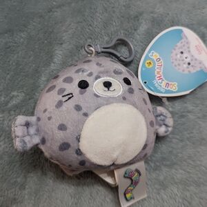 Oddie Squishmallow Seal Clip